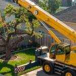 Crane Clearance Basics For Safe Backyard Tree Removal